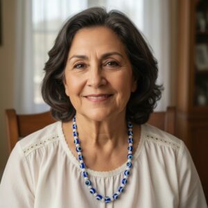 Blue Tiger’s Eye Necklace