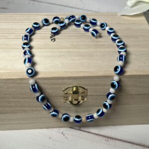 Blue Tiger’s Eye Necklace
