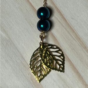 Rainbow Hematite Dangle Earrings