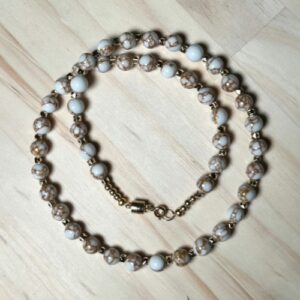 Spun Howlite Jewelry Set