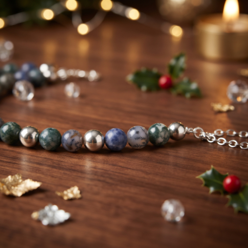 Blue Imperial Jasper Necklace