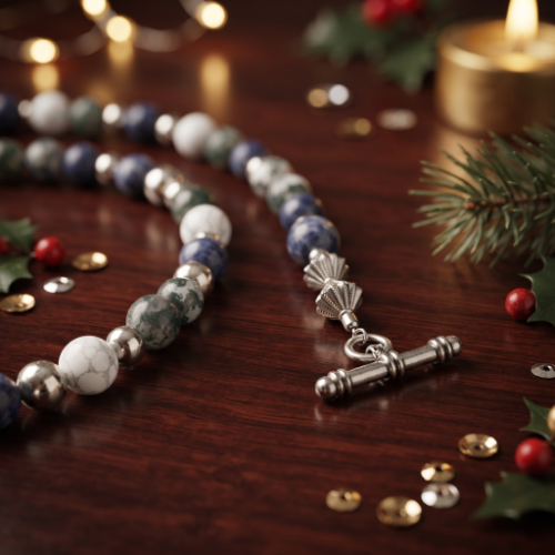 Blue Imperial Jasper Necklace