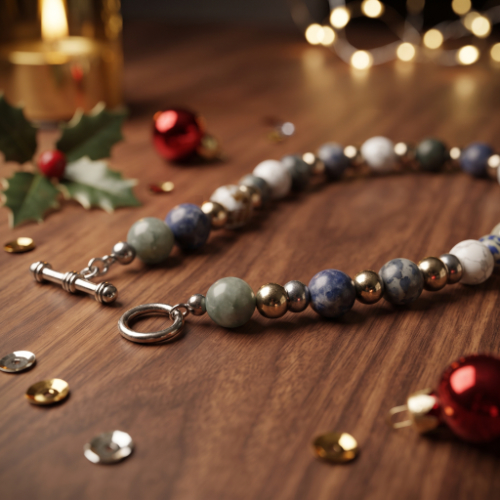 Blue Imperial Jasper Necklace