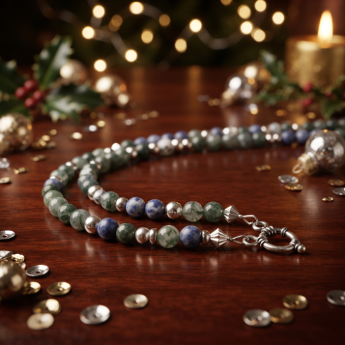 Blue Imperial Jasper Necklace