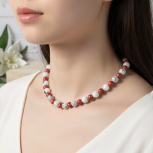 Citrine and Jasper Necklace