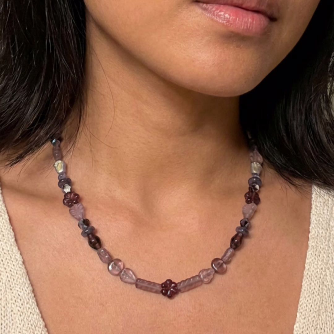 Lavender BoHo Necklace