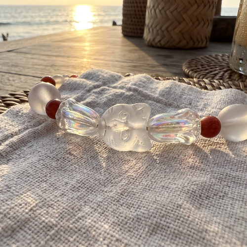 Mixed Acrylic Bead Necklace