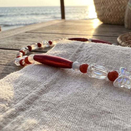 Mixed Acrylic Bead Necklace