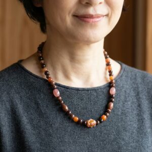 Orange Moonlight Necklace