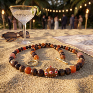 Orange Moonlight Necklace