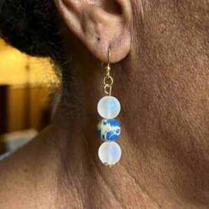 Frosted Glitter Earrings