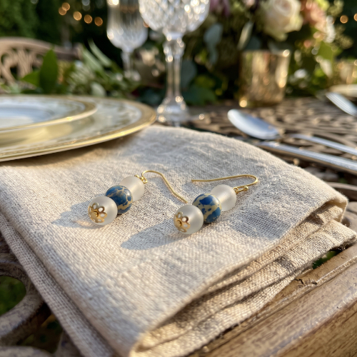 Frosted Glitter Earrings