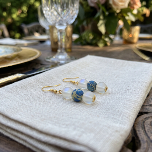 Frosted Glitter Earrings