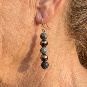 Turquoise and Silver Earrings