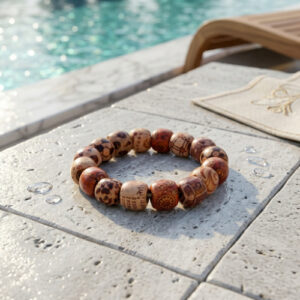 Handcrafted Wood Bead Bracelets