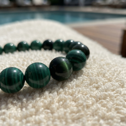 Green Tiger's Eye Bracelet