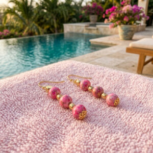 Argentine Rhodochrosite Earrings
