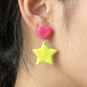 Hearts and Stars Earrings