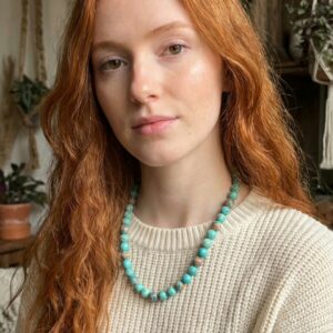 Blue Orange Emperor Necklace