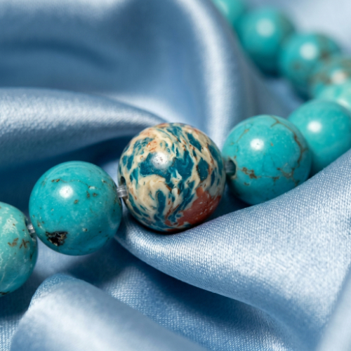 Blue Orange Emperor Necklace