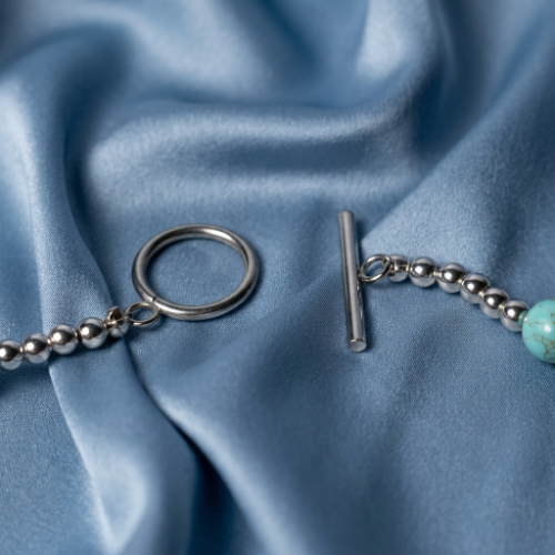 Blue Orange Emperor Necklace