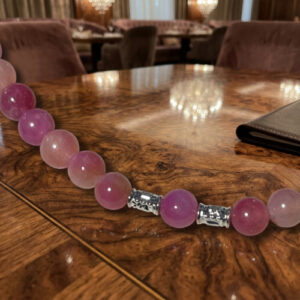 Orange Shades Jade Necklace