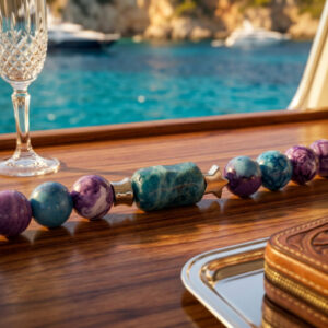 Sea Sediment Turquoise Necklace