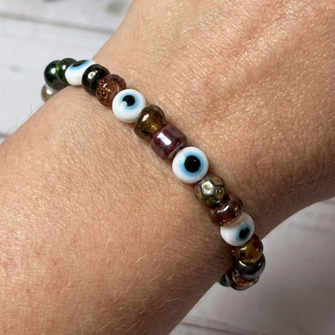 Clarity Evil Eye Bracelet