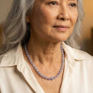 Purple Lace Agate Necklaces