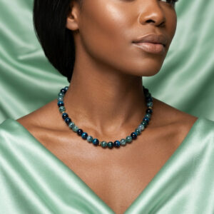 Shades of Blue and Green Necklace