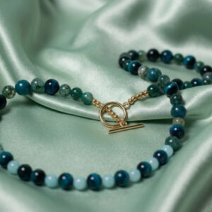 Shades of Blue and Green Necklace