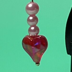 Pearls and Hearts Earrings