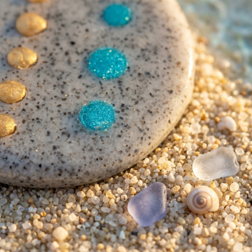 Shimmering Circles Pendant Necklace
