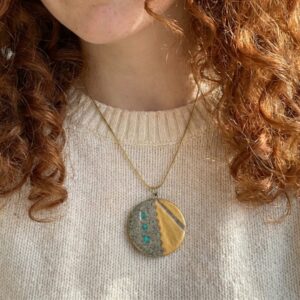 Shimmering Circles Pendant 3