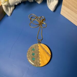 Shimmering Circles Pendant 3