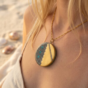 Shimmering Circles Pendant 3