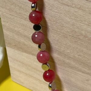 Rose Red Tiger Eye Necklace