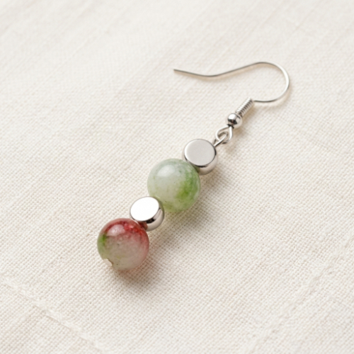 Watermelon Tourmaline Earrings