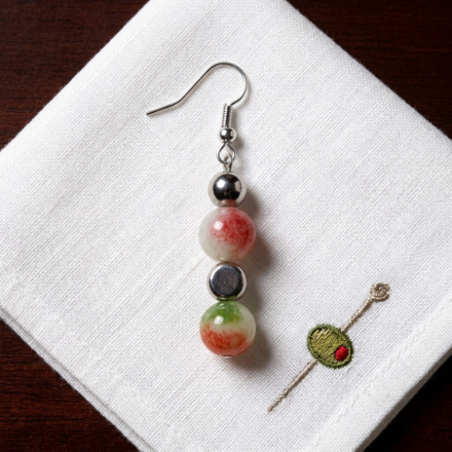 Watermelon Tourmaline Earrings