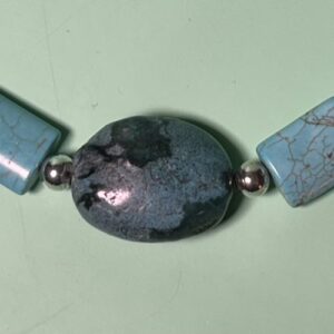 Natural Turquoise Stone Bead Necklaces