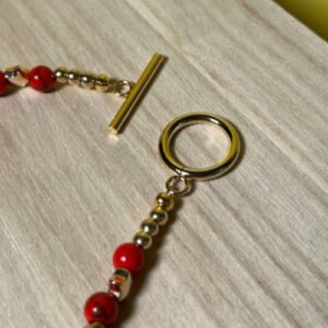 Red Turquoise Star Necklace