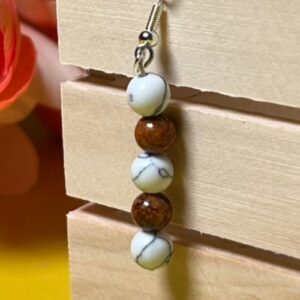 Brown Cat’s Eye Earrings