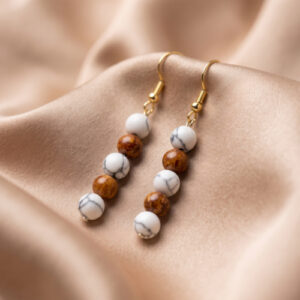 Brown Cat’s Eye Earrings