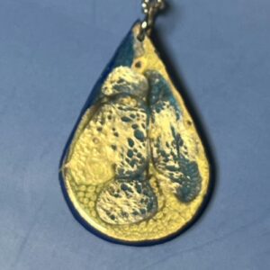 Paint Effects Pendant Necklace