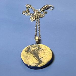 Paint Effects Round Pendant