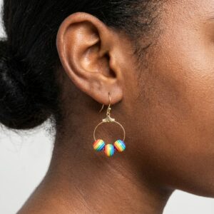 Pride Triple Rainbow Earrings
