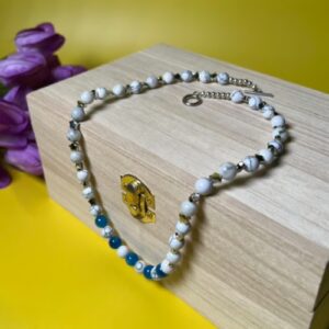 Turquoise and Kyanite Necklaces