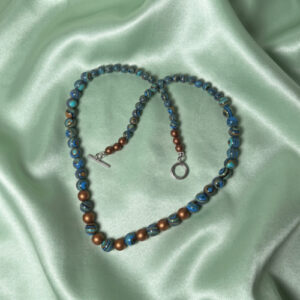 Turquoise and Copper Necklace