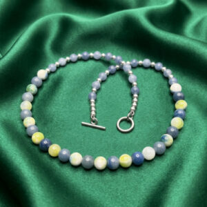 Blue Adventurine Beaded Necklace