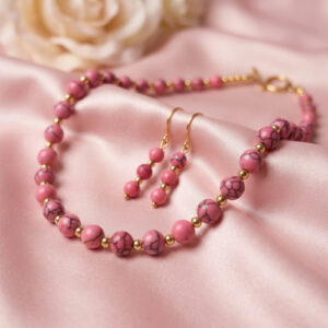 Pink Turquoise Jewelry Sets